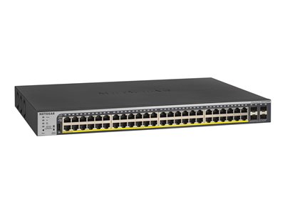 NETGEAR SMART GS752TPP - SWITCH - 48 PORTS - SMART - RACK-MOUNTABLE